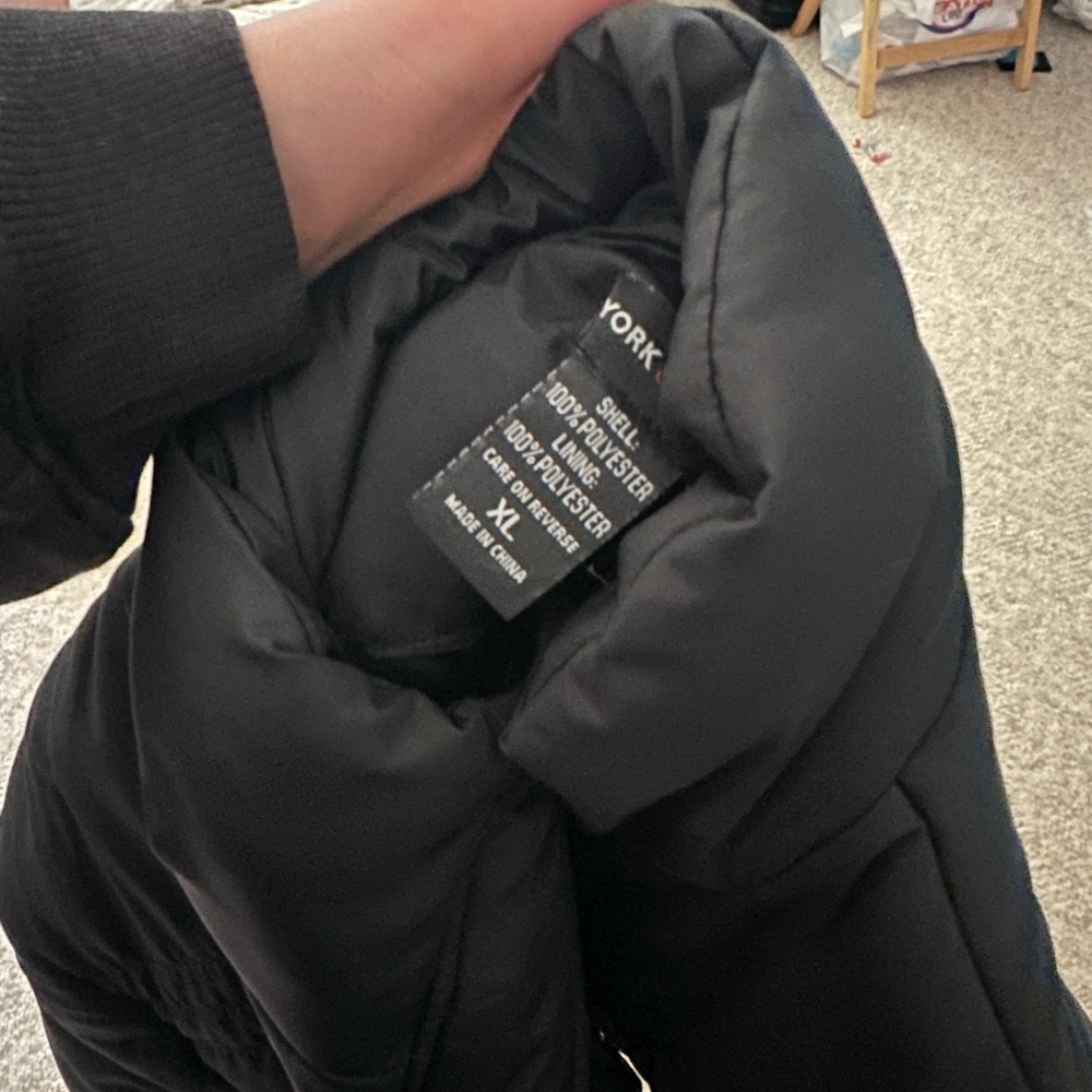 Black Quilted Jacket - Picture 2 of 2